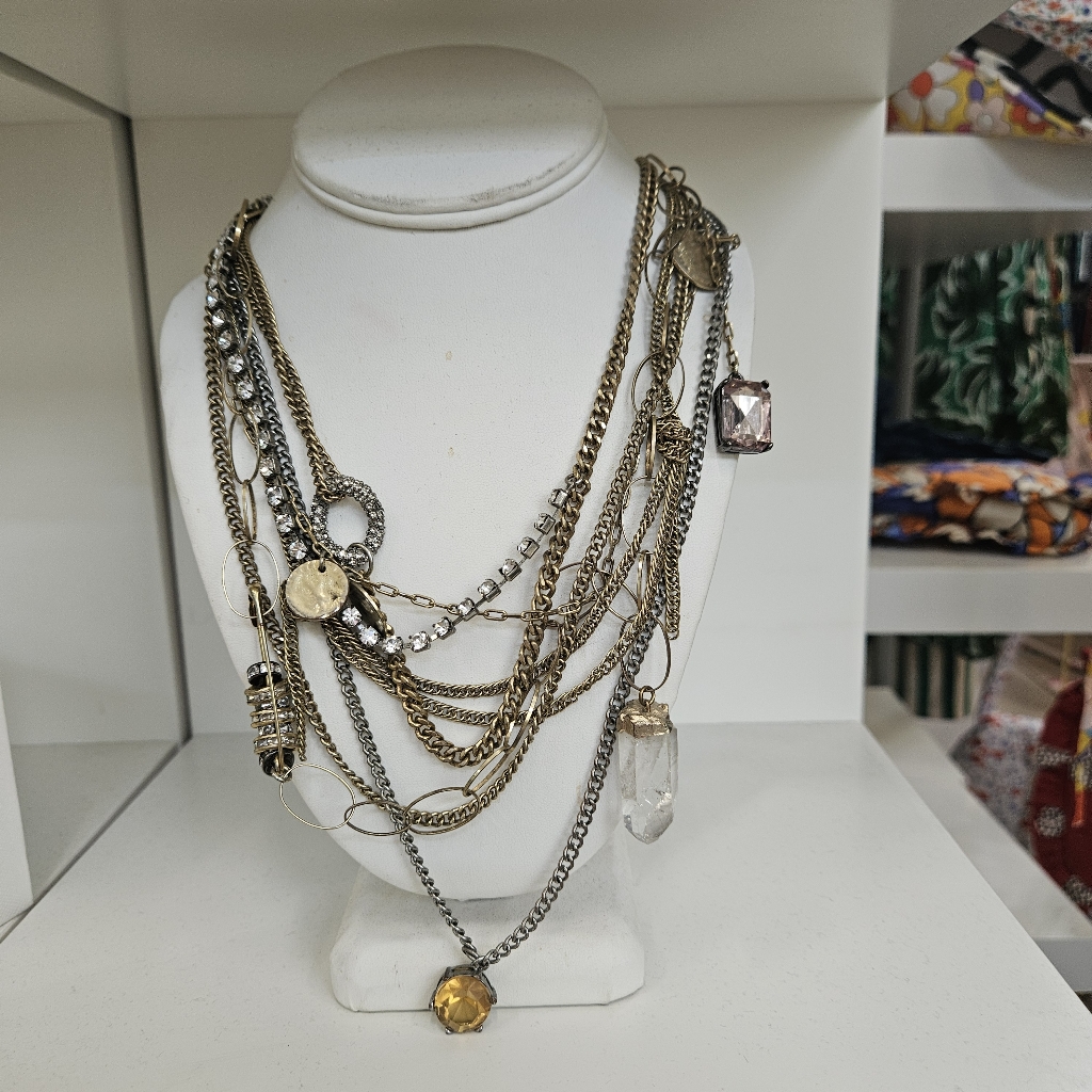 Multi Layer Necklace 16$